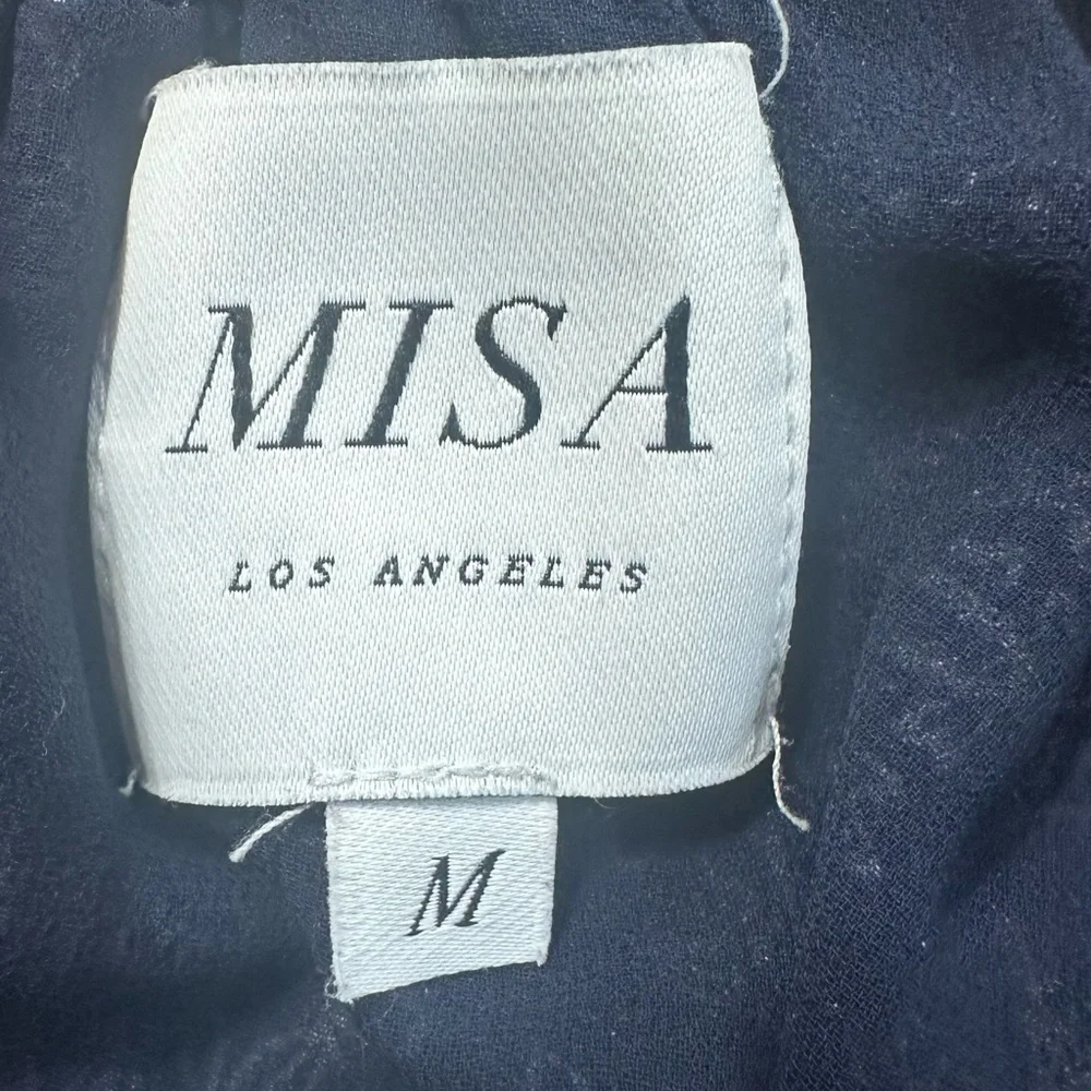 Misa Los Angeles KLEID EZRI One-Shoulder Floral Tiered Dress 100% Viscose - Picture 4 of 15